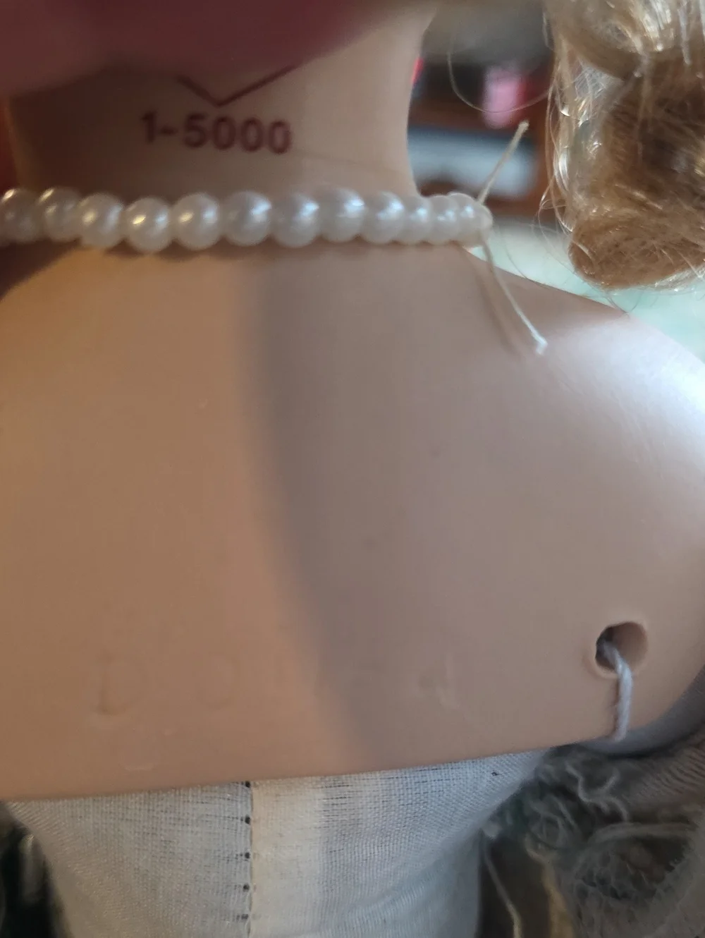 vintage porcelain doll from the Rose Collection (1-5000 series